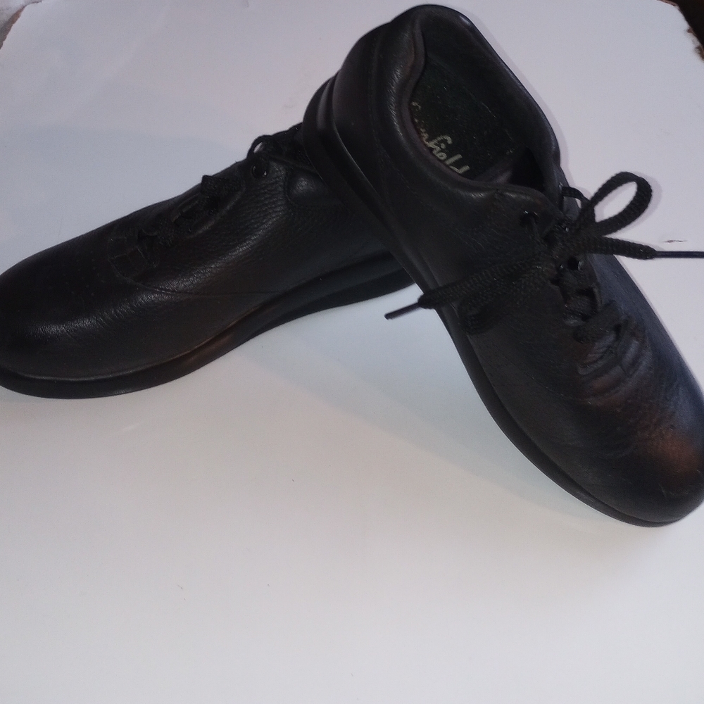 Canfield 10309 Leisure Lace by PW Minor Black Ortho Shoes Size 6.5 Women's 8